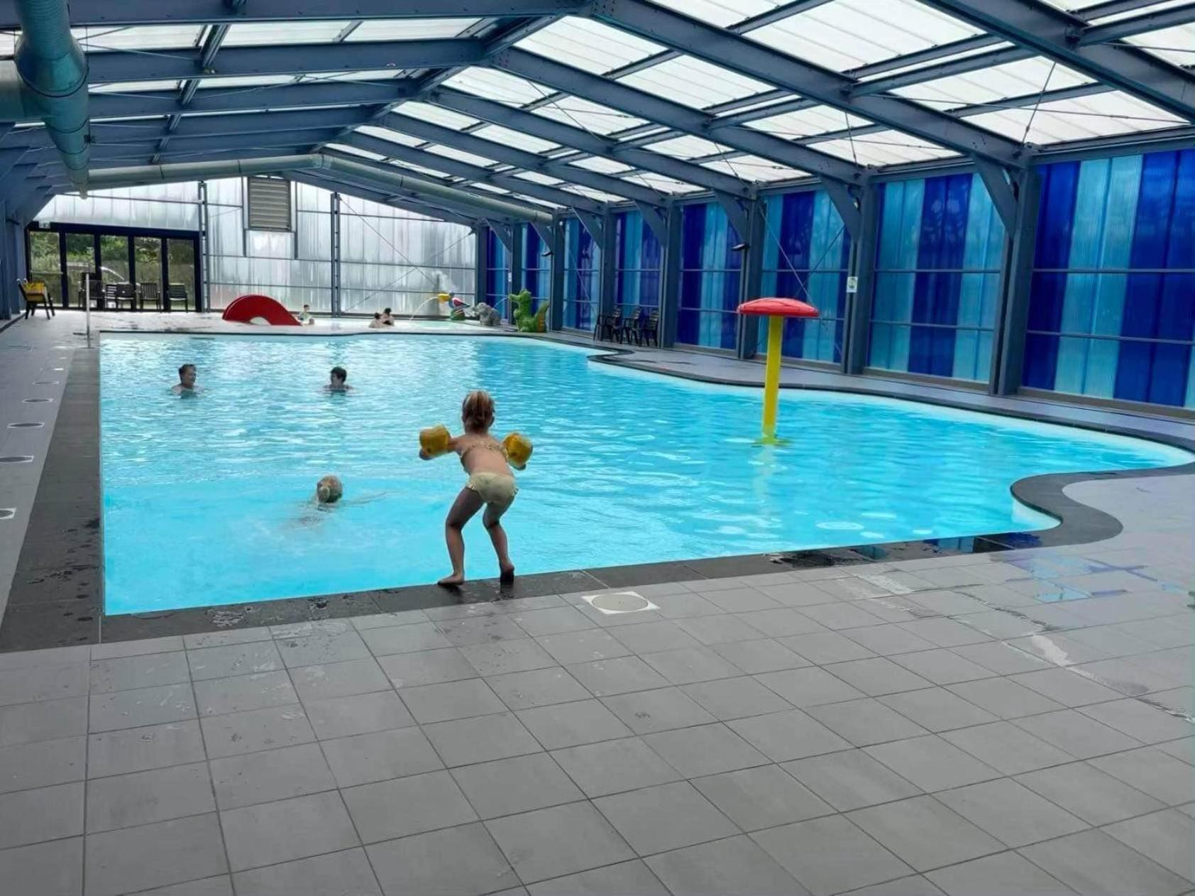 Het Familie Boshuisje - Vakantiewoning Op Prachtig Park Met Veel Faciliteiten Inc Ligbad Gramsbergen Exteriör bild