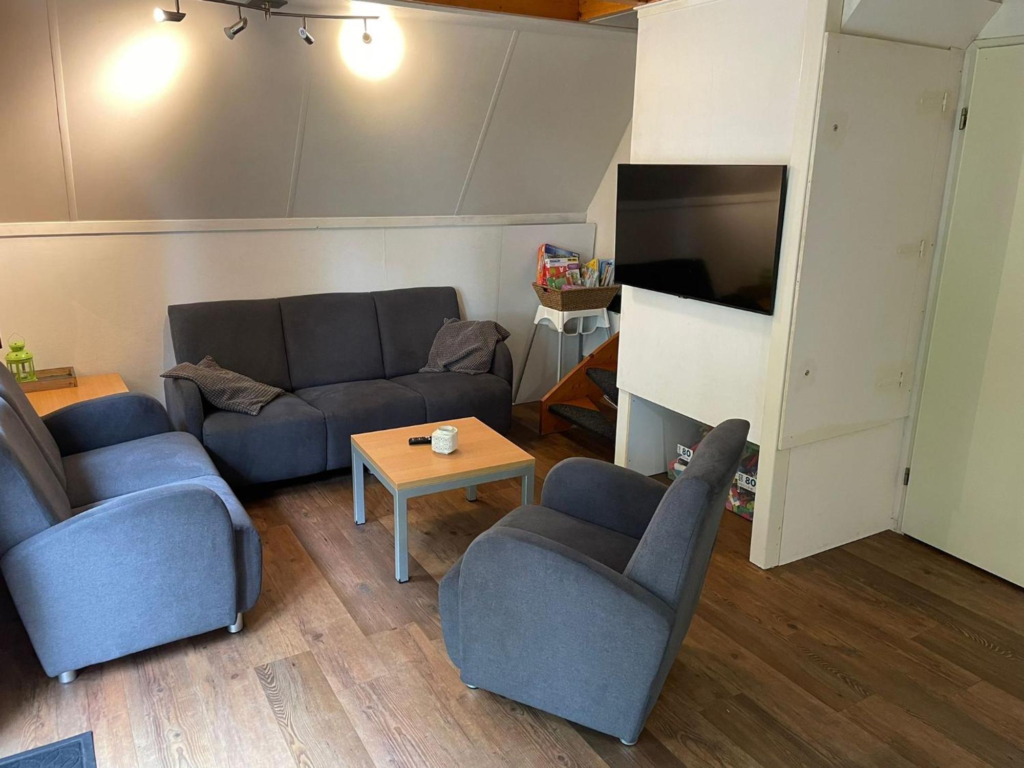 Het Familie Boshuisje - Vakantiewoning Op Prachtig Park Met Veel Faciliteiten Inc Ligbad Gramsbergen Exteriör bild
